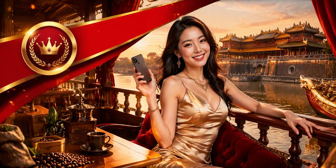 Quán cà phê Huế buổi sáng, người dùng tra cứu khuyến mãi VIP và ưu đãi nạp tiền mới nhất